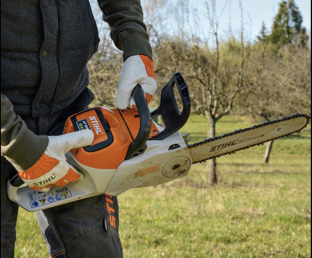 Stihl batteridrevet motorsag