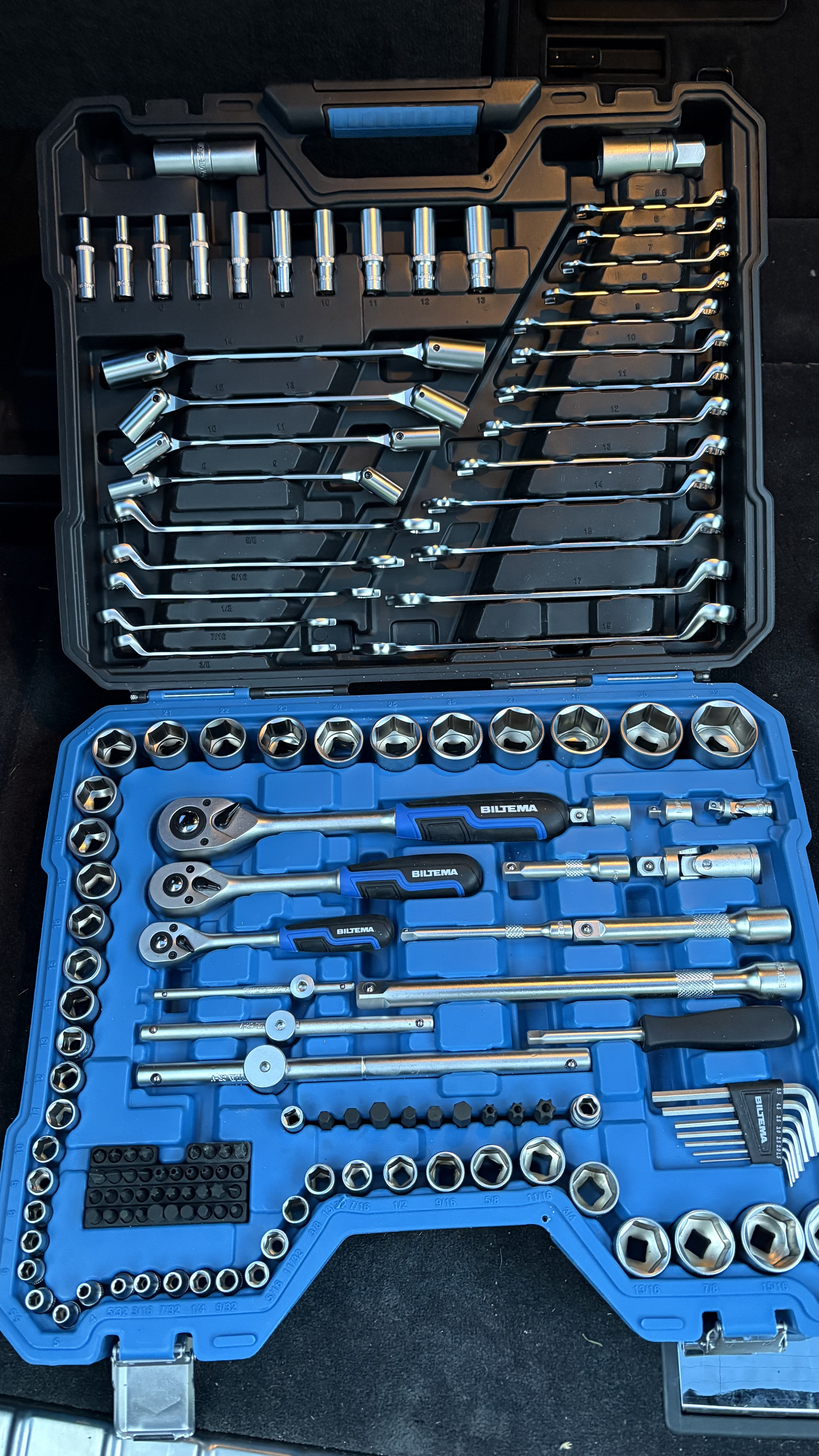 Skrallesett med bits