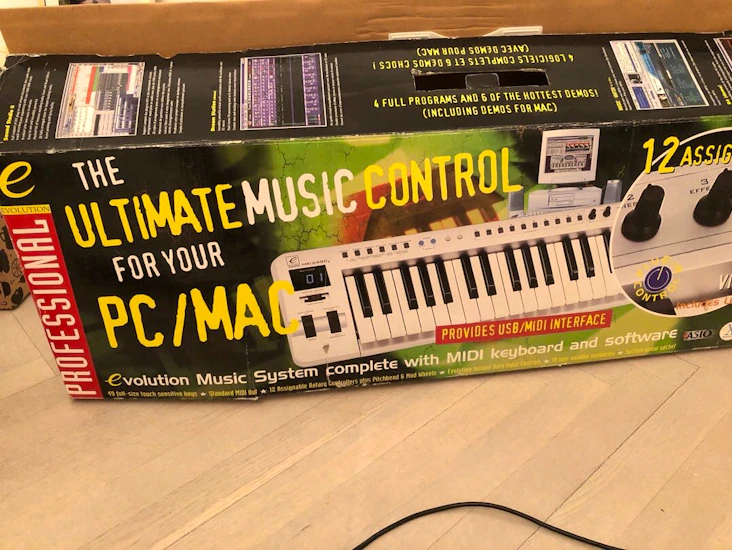 Midi-keyboard till mac / pc på usb
