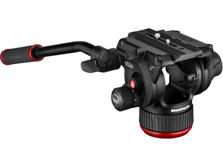 Manfrotto 504x fluid video head (flat base) with plate