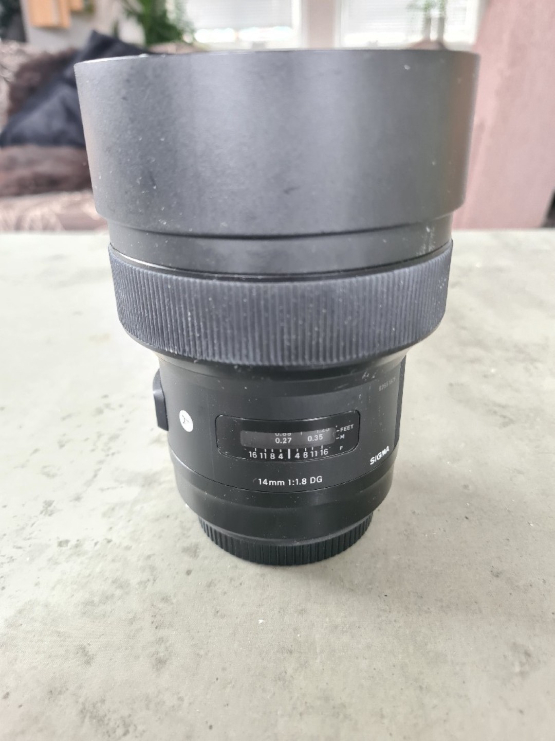 Sigma 14 mm 1.8 art