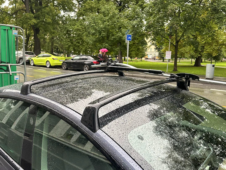 Takstativ tesla model 3