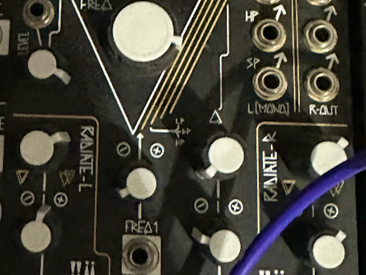 Make noise - qpas - eurorack synthesiser module - filter