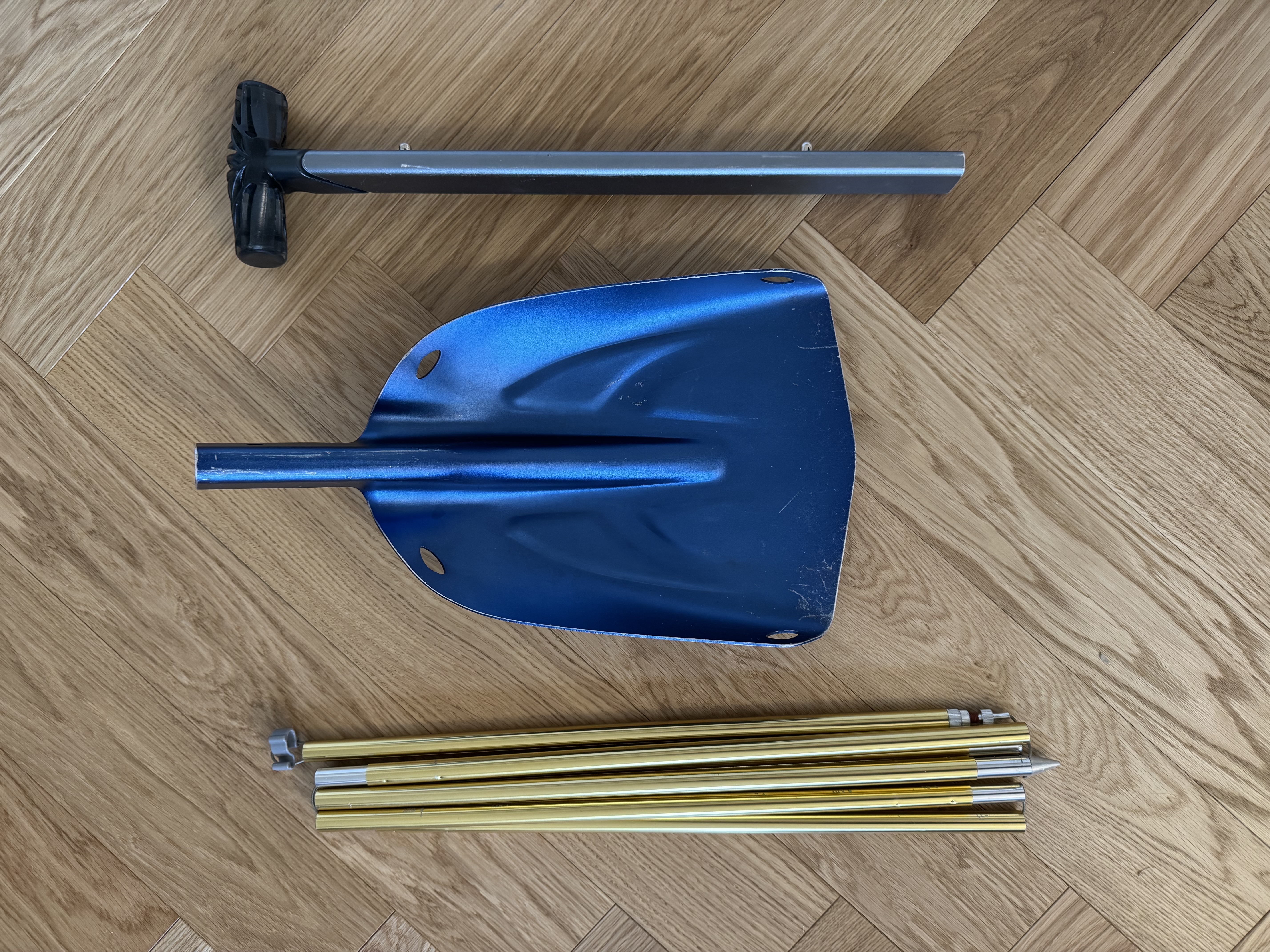 Lumivyörylapio ja sondi black diamond