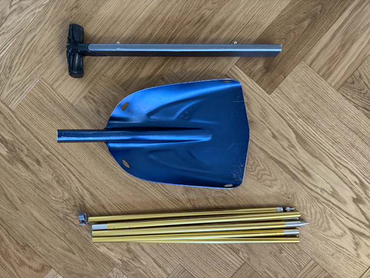 Lumivyörylapio ja sondi black diamond