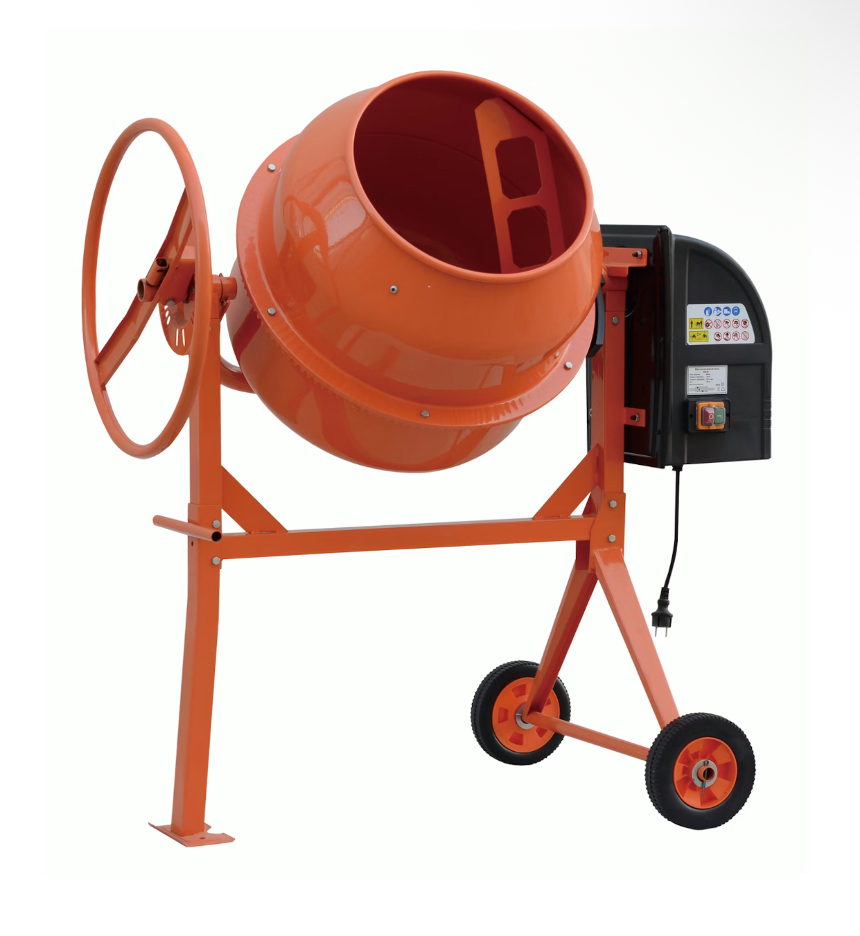 Betongblander 125l til leie - kraftig og enkel i bruk