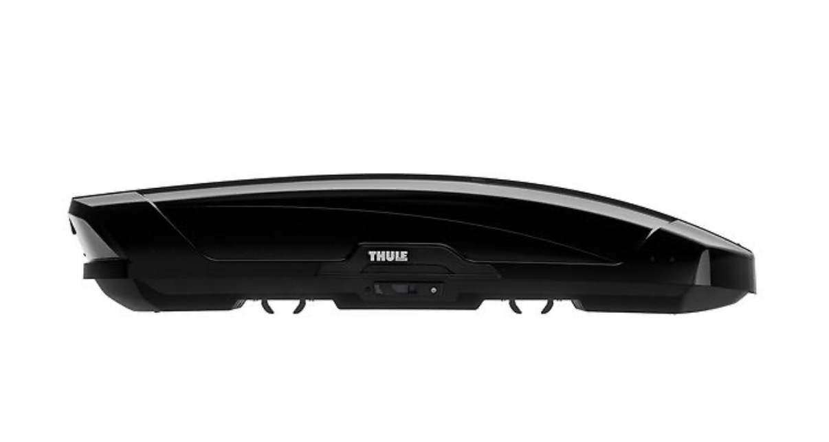 Thule takbox motion xt xl 500l med skenor samt väskor om så önskas