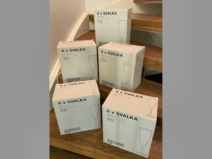 Champagneglas - 54 st