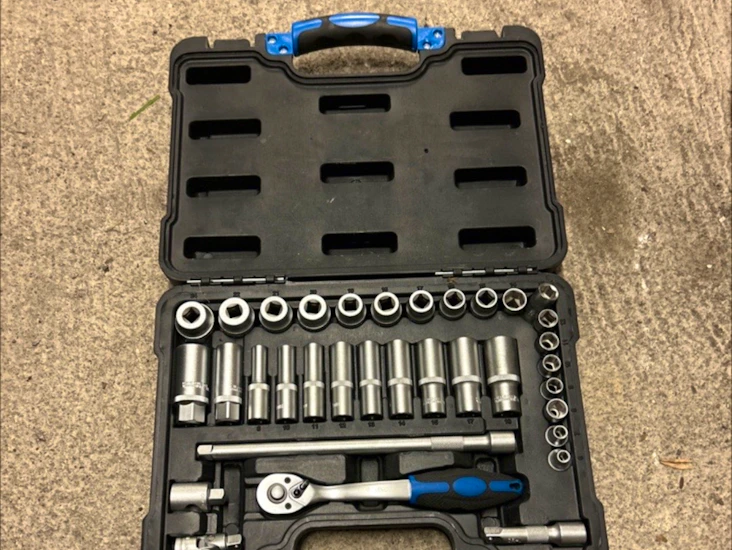 Boltskrutrekkersett, størrelse 6-24