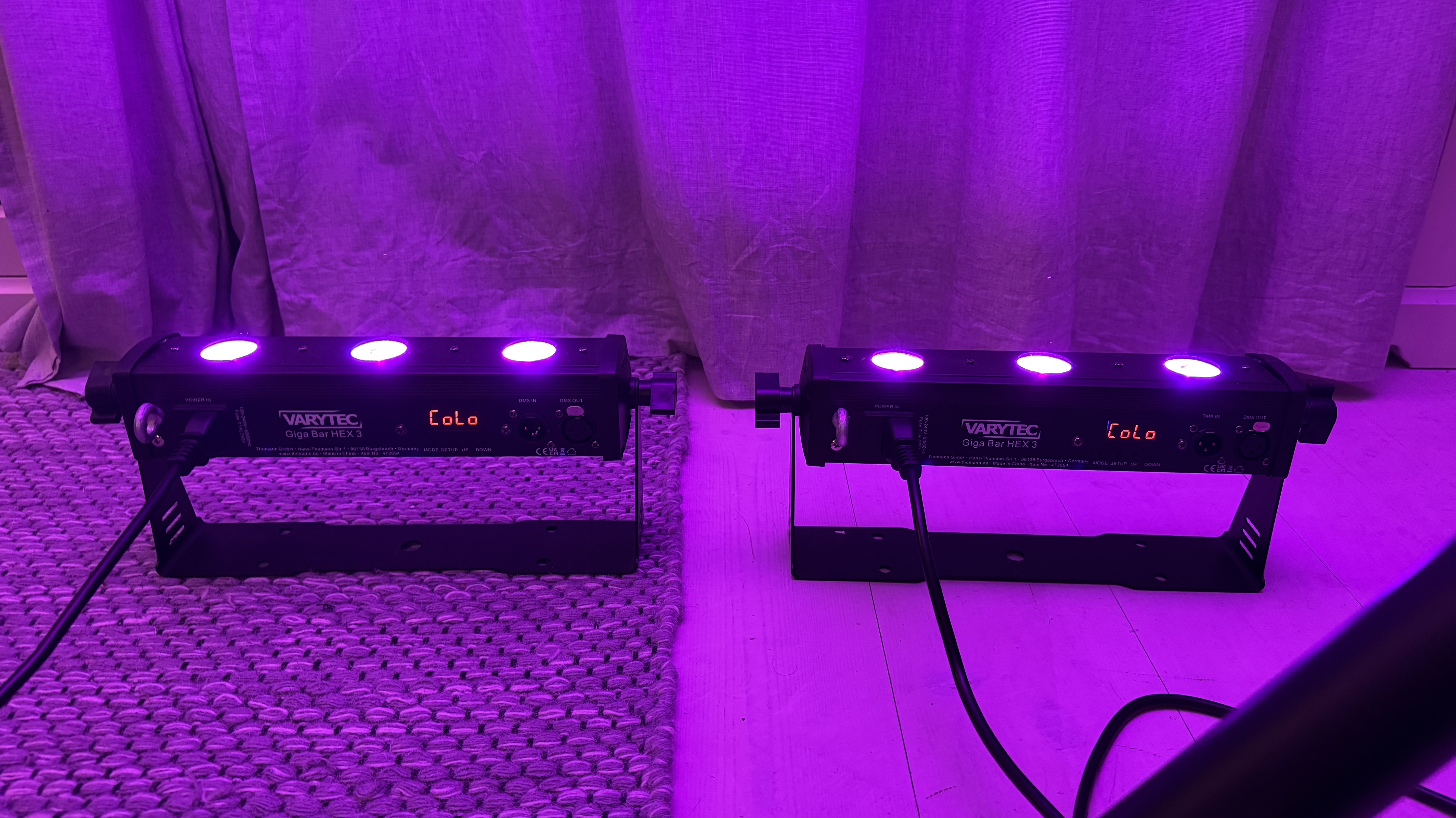 Led bar - varytec giga bar hex 3