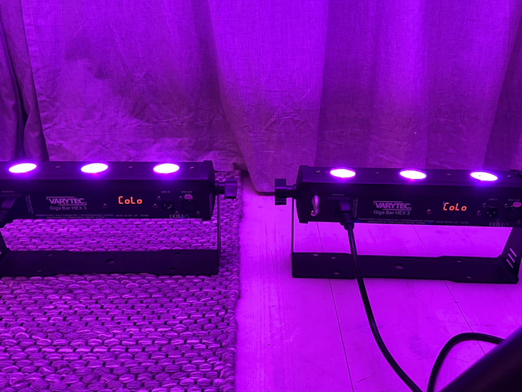 Led bar - varytec giga bar hex 3