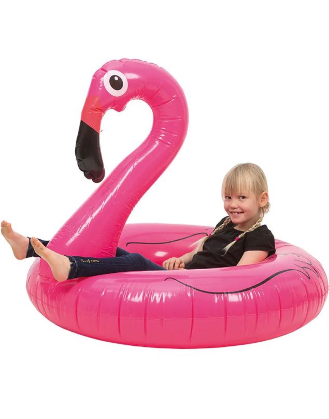 Oppblåsbar flamingo