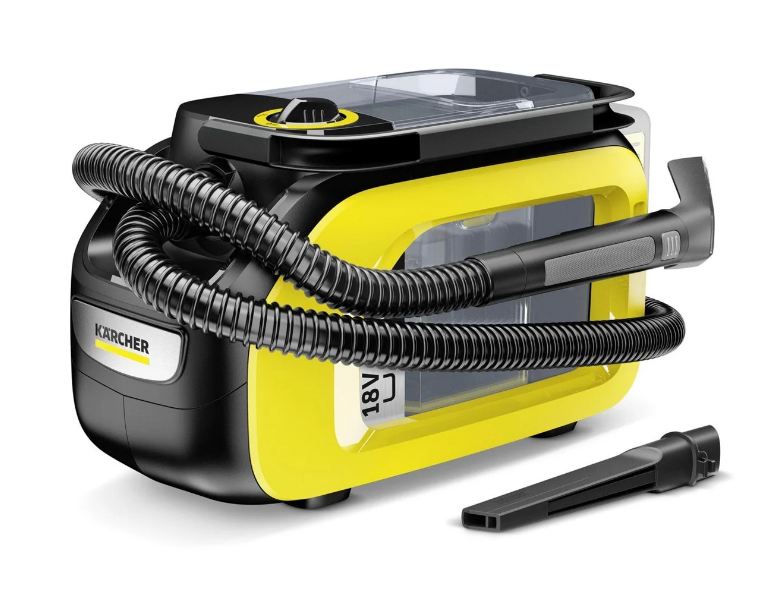 Kärcher batteridrevet tepperenser – dyprens sofa, tepper og bilseter!