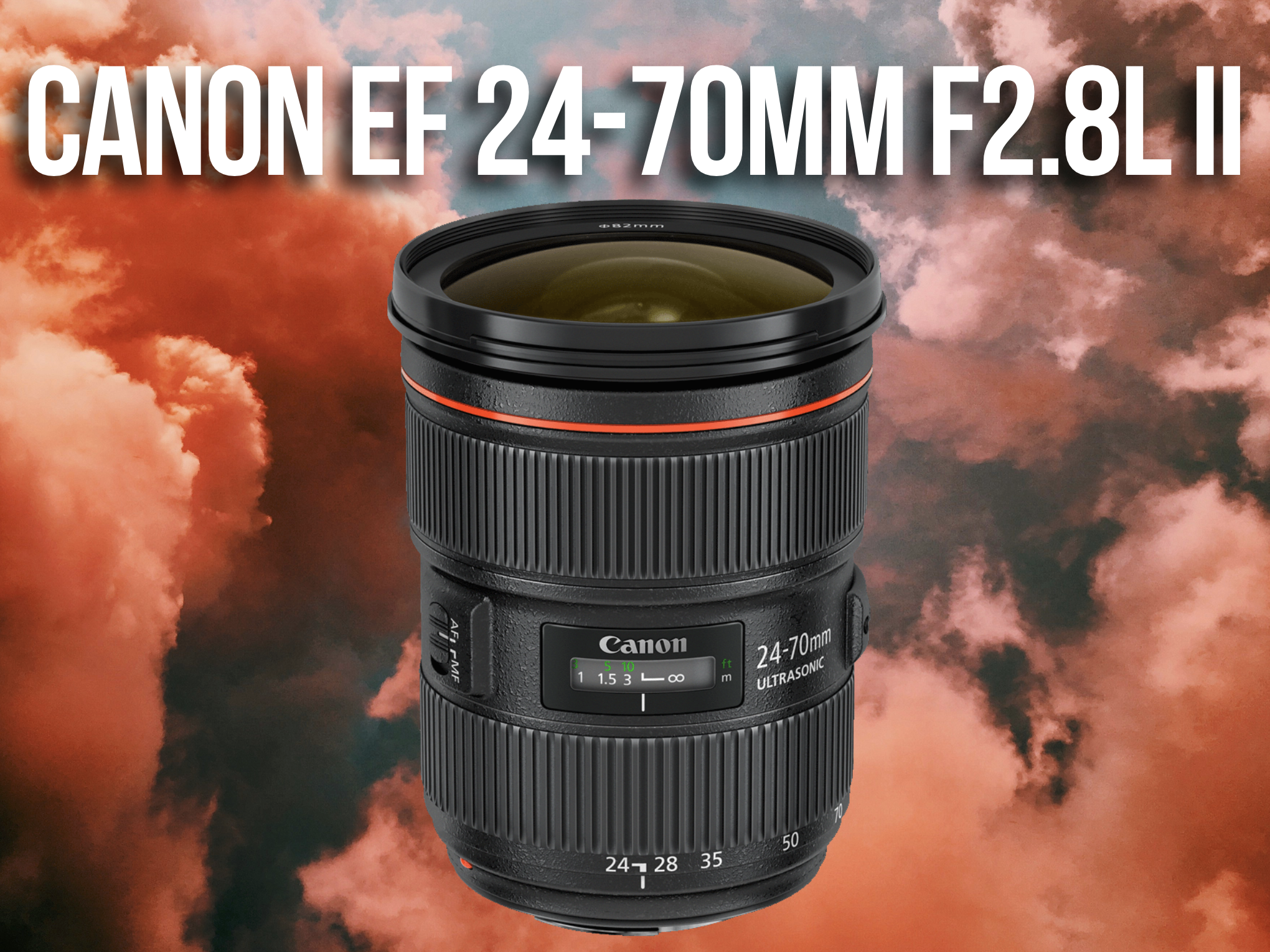 Canon ef 24-70 f2.8l ii usm lens
