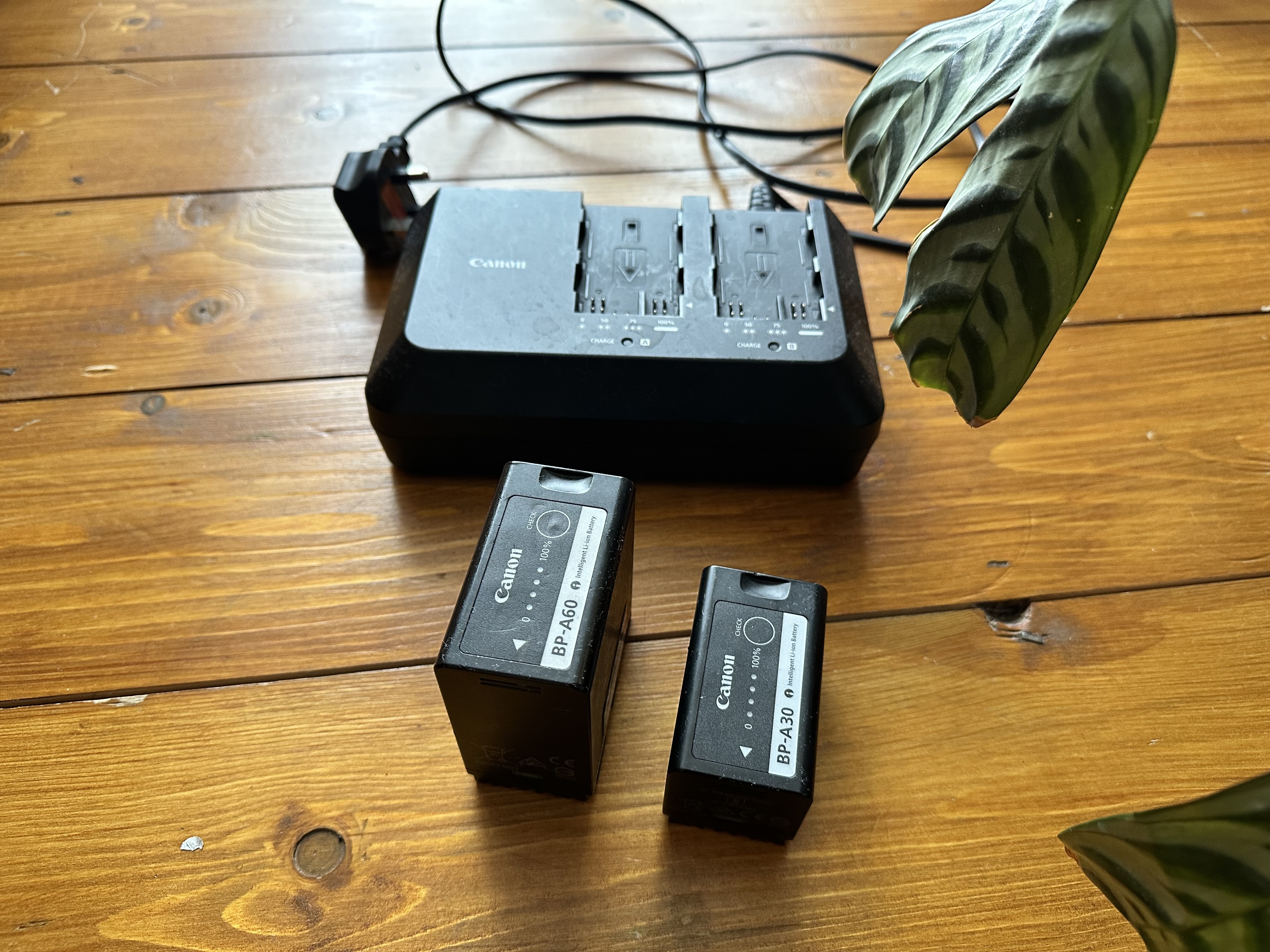Canon bp battery for c70, c80 and c300 cameras x 2 + dual charger