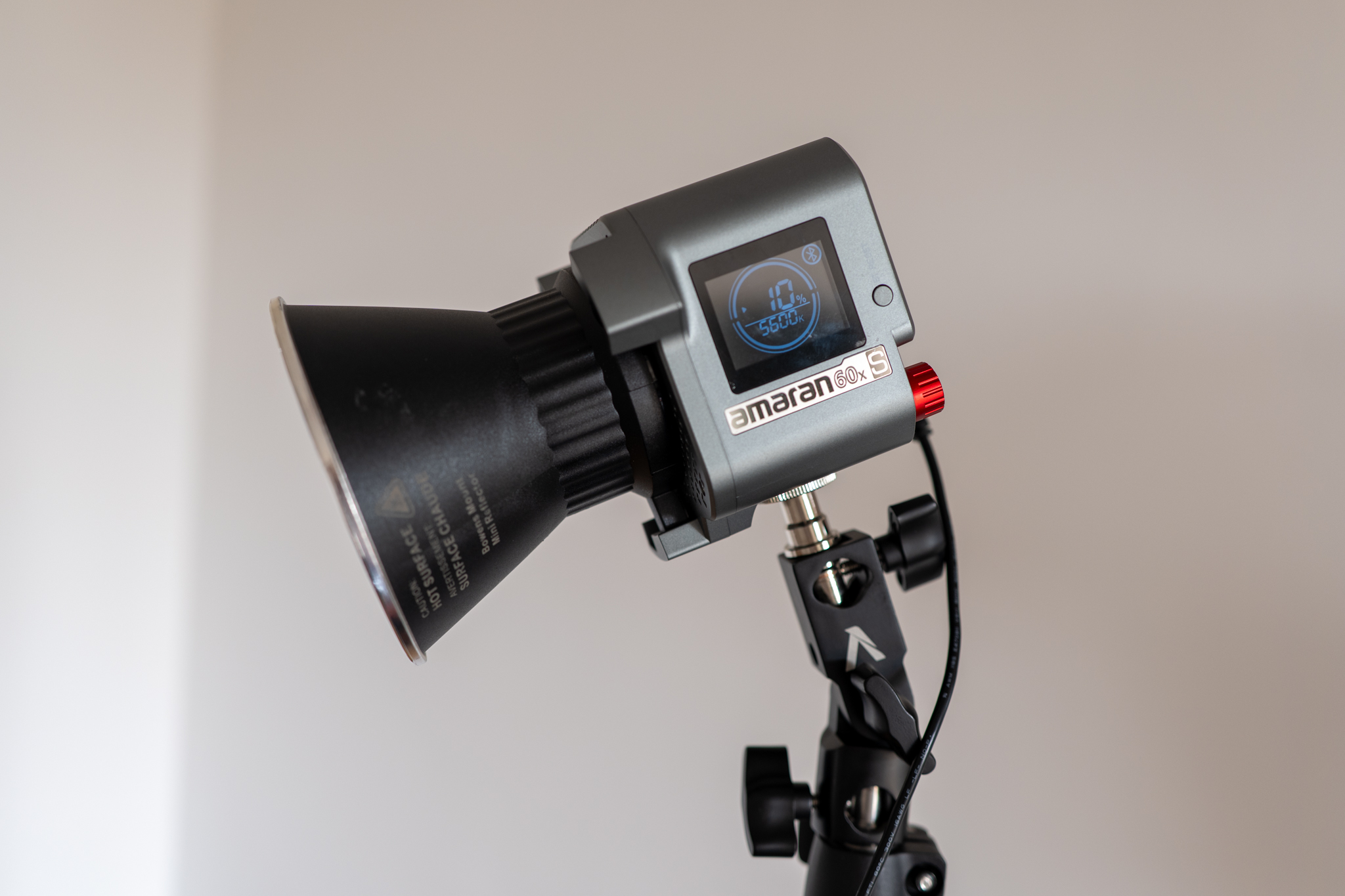 Amaran 60x s 65w 2,700-6,500k bi-colour cob video light