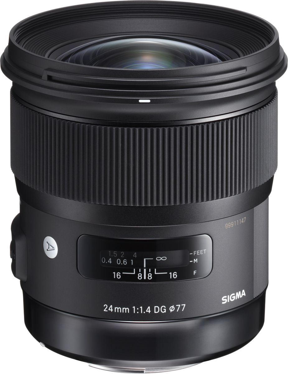 Sigma art lens 24mm f1.4 / for canon  ef mount prime wide angle lens 