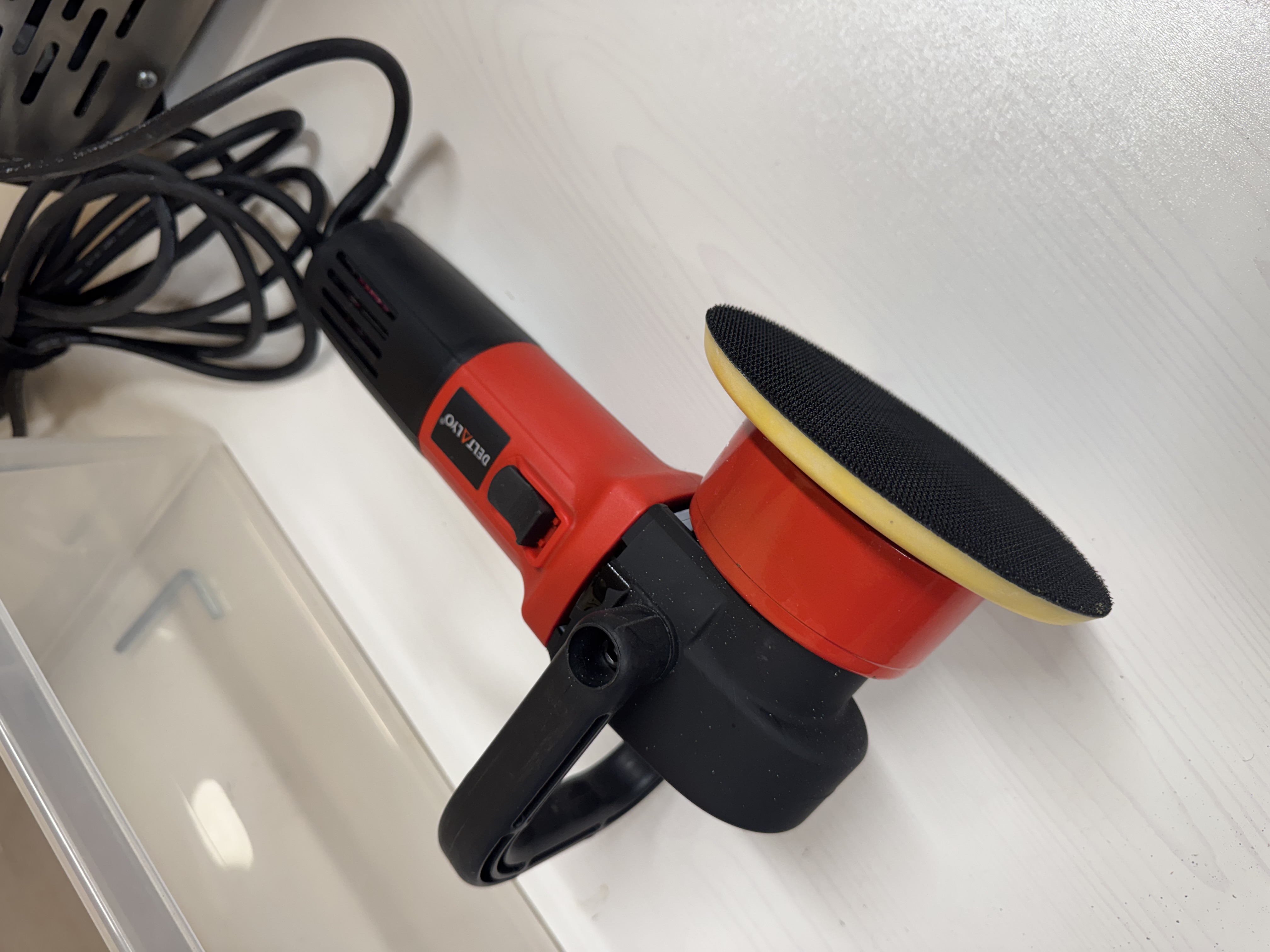 Poleringsmaskin dual action