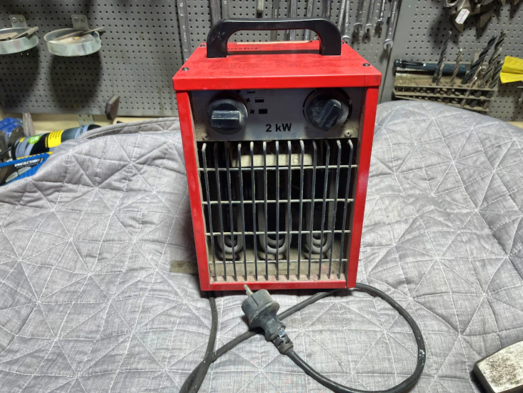 Värmefläkt 2 kw