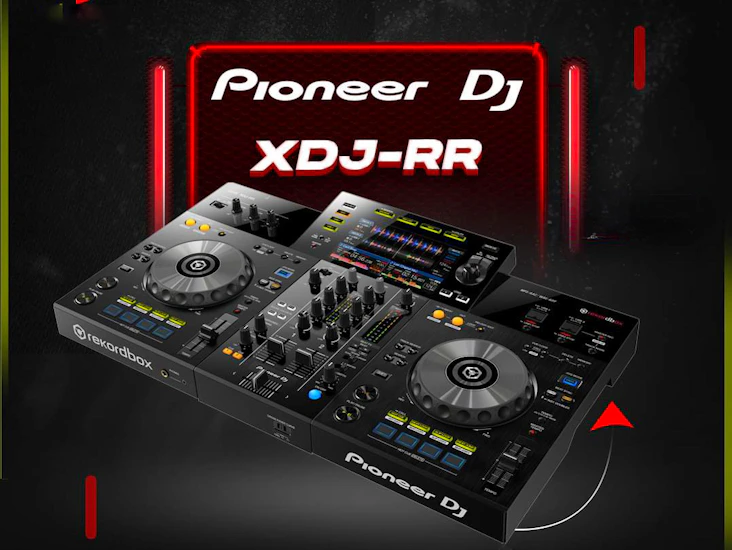 Pioneer xdj-rr (paket med rca + hörlurar)