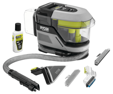 Ryobi batteridrevet tekstil- og tepperenser