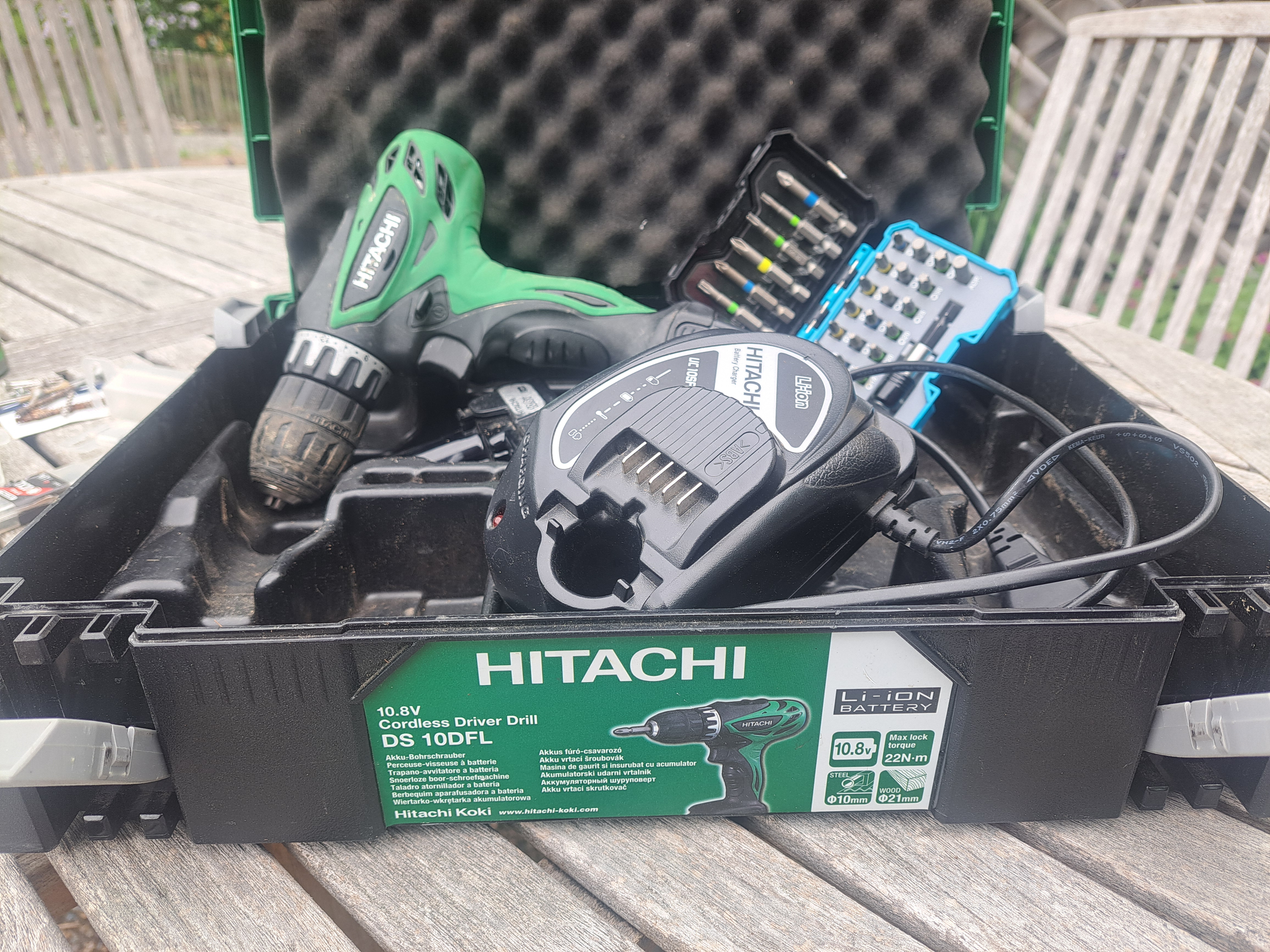 Smidig batteridriven skruvdragare 