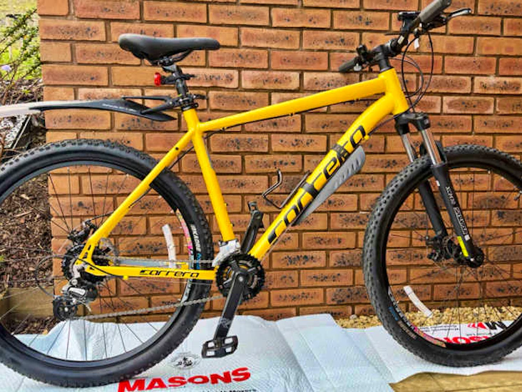 Yellow carrera vengeance 27.5