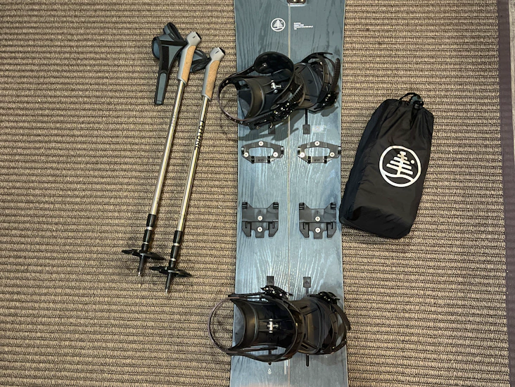 Burton 159cm familytree straight chuter split