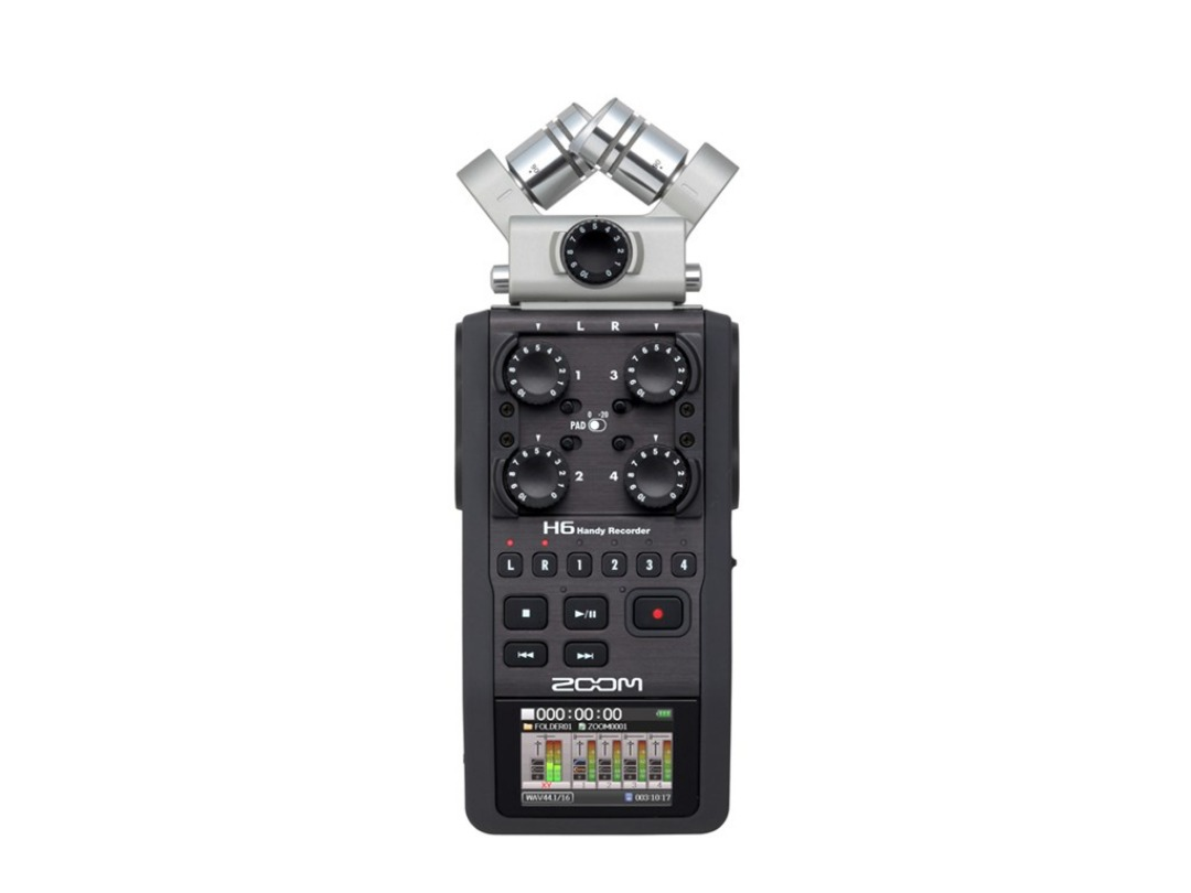 Zoom h6 - diktafon / field recorder