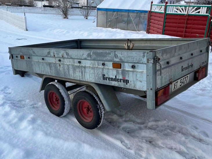 Brenderup 1300kg boggi tilhenger 3250tb