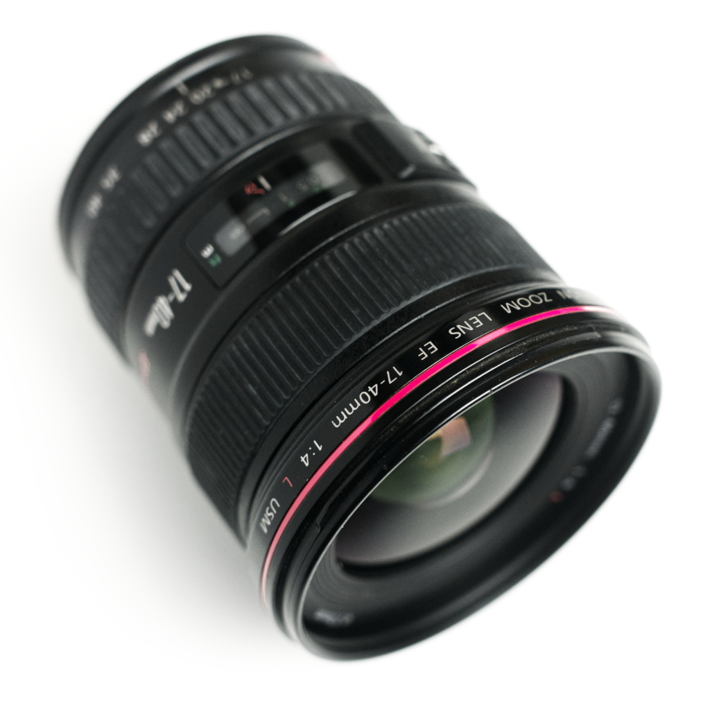 Canon 17-40mm f/4 l ef lens