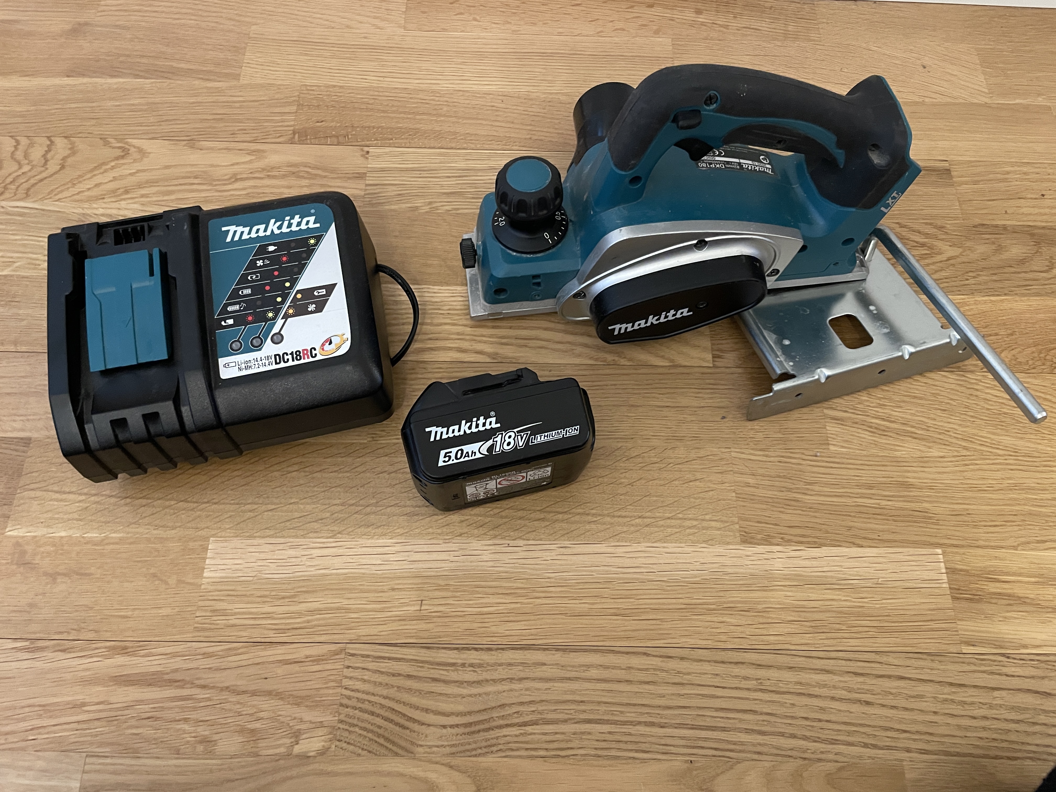 Makita dkp180 akkuhöylä