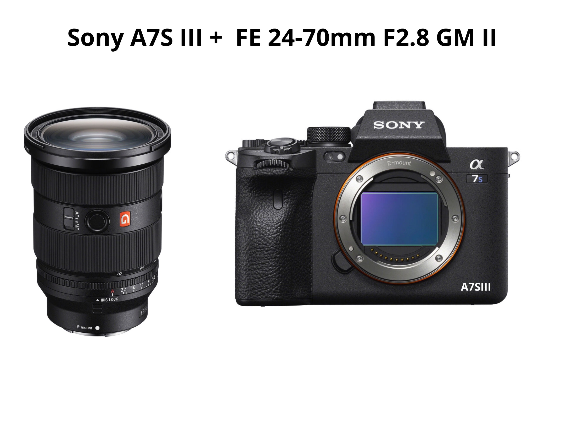 Sony a7s iii + 24-70mm f2.8 gm ii ( sony a7siii / sony a7s3 )
