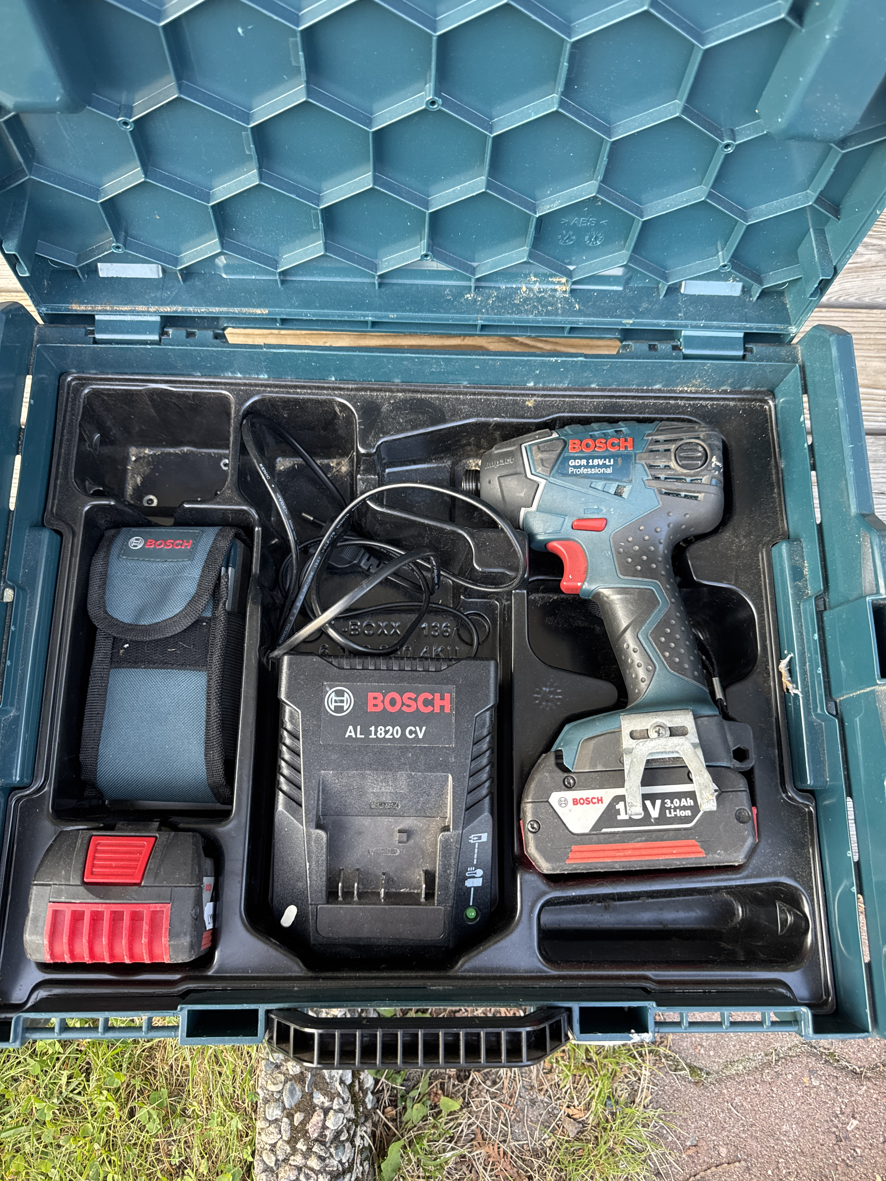 Slagtrekker blå bosch