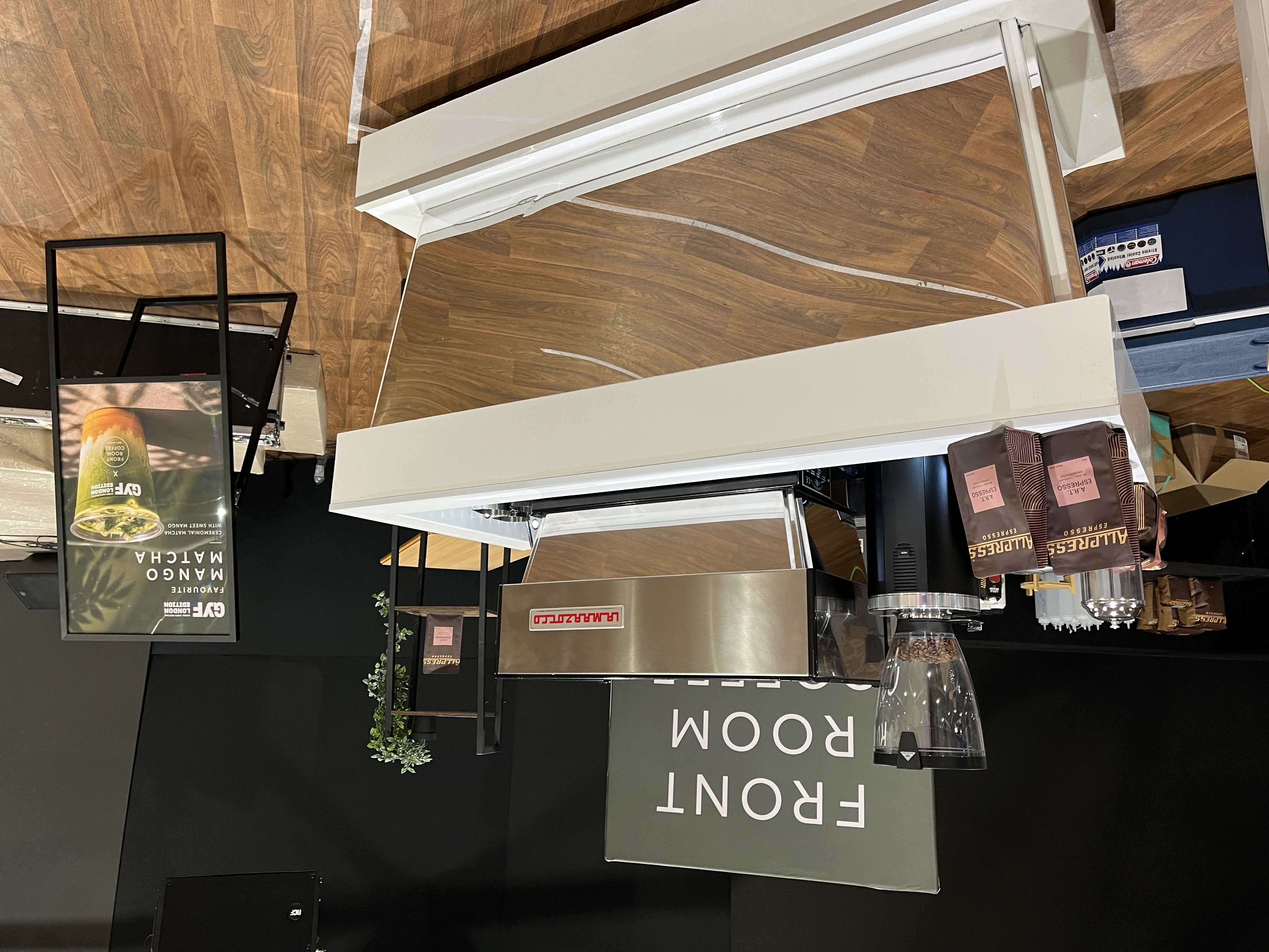 Specialist coffee cart