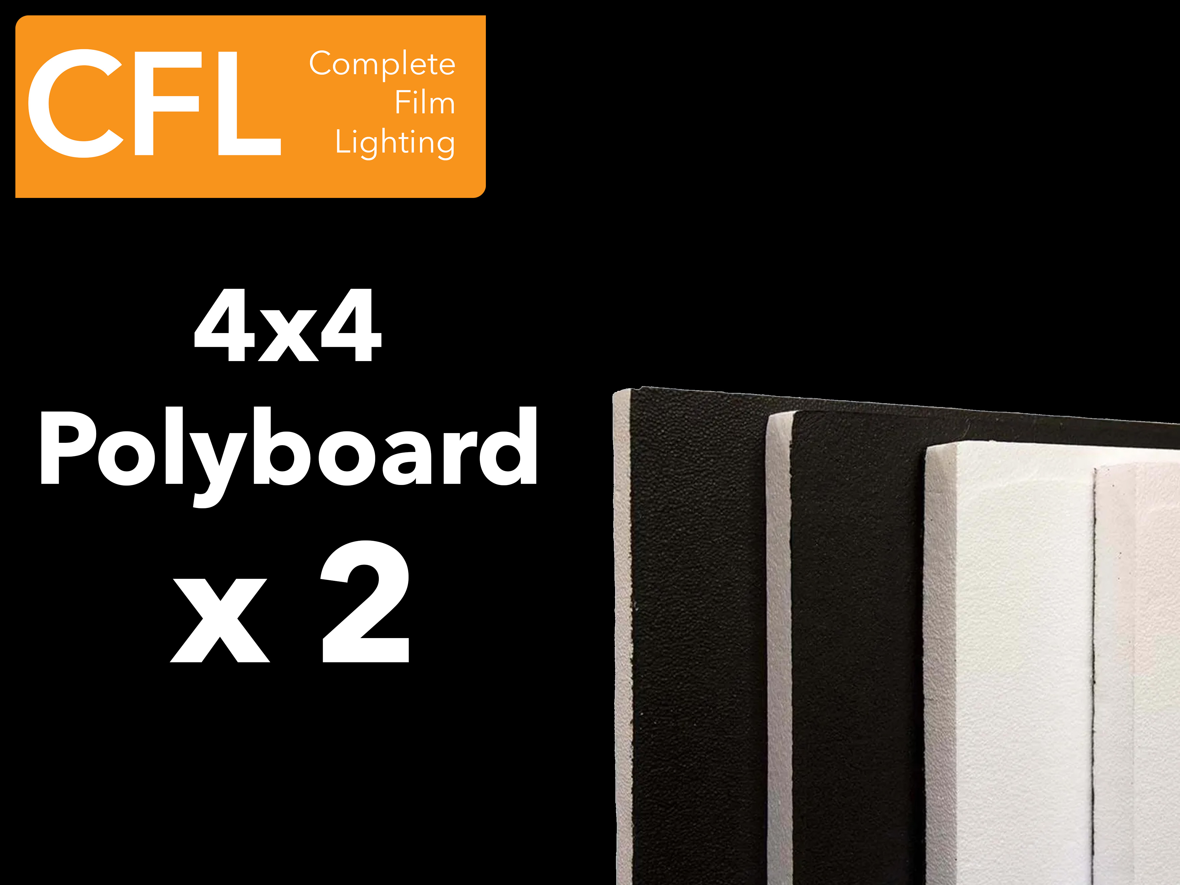 4x4 poly board x 2 