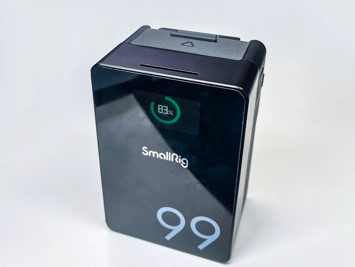 Batteri med v-mount, usb-c & d-tap