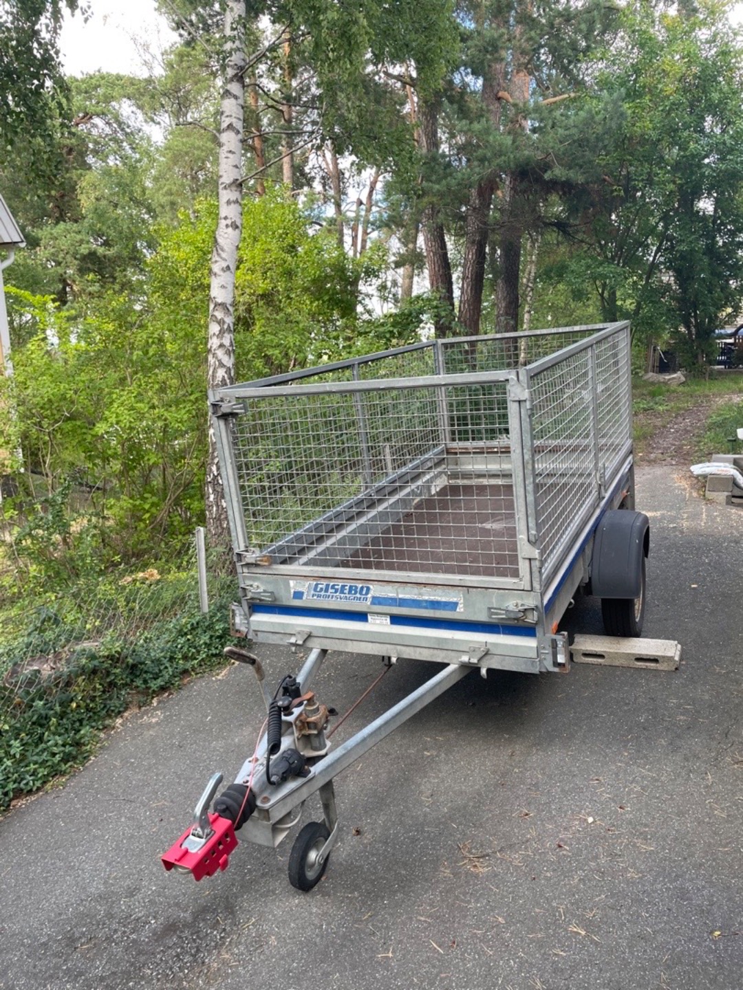 Gallersläp thule/gisebo ink lastramp samt fäste för mc/moped.