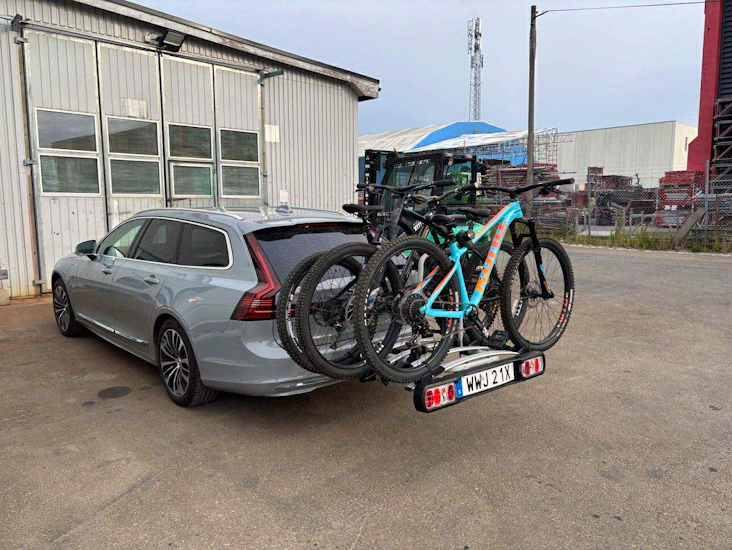 Cykelhållare för 4st cyklar