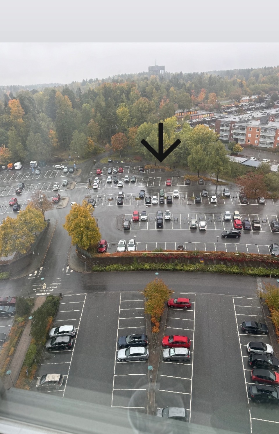 Parkering nära täby centrum 