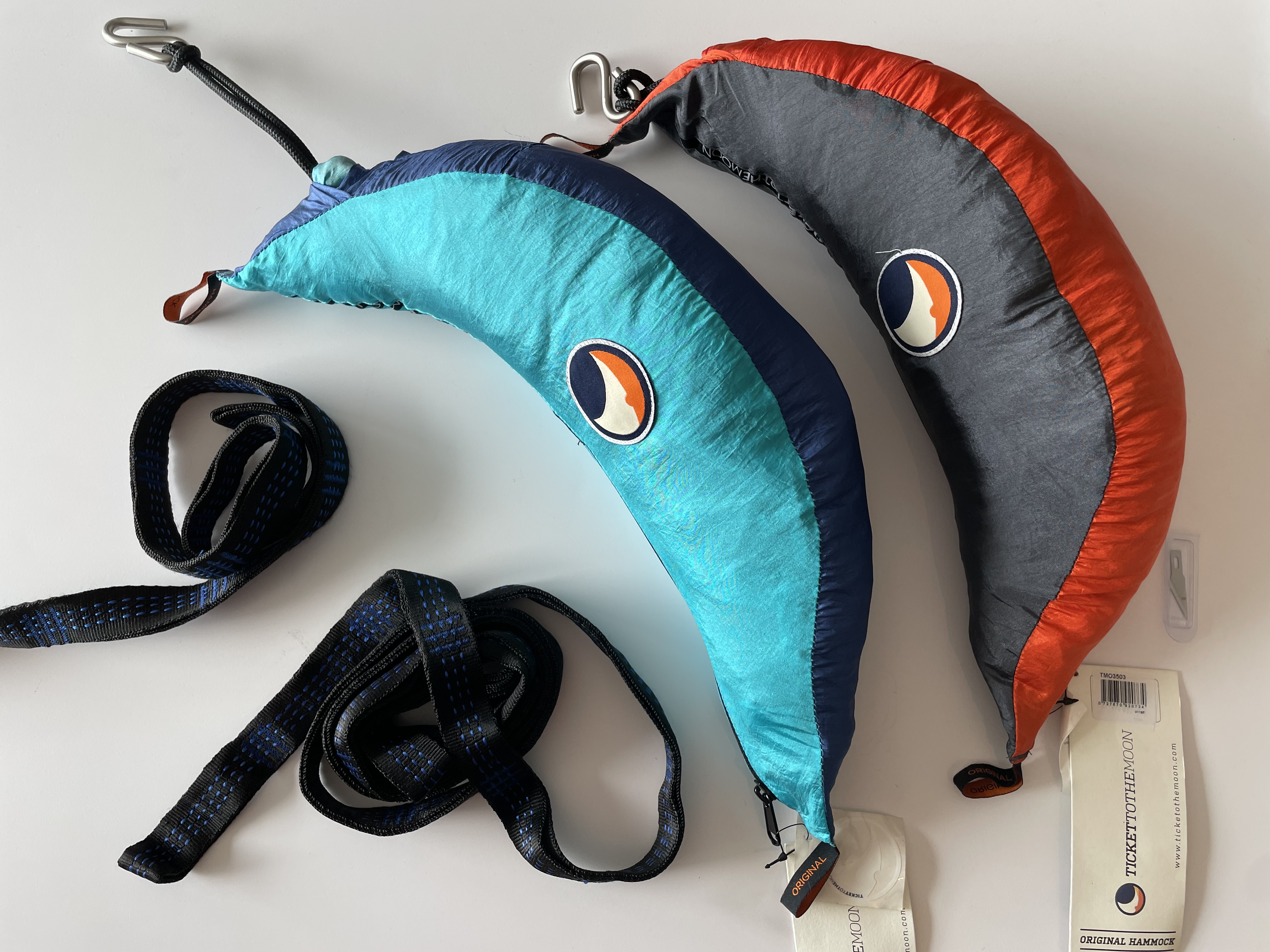 To stk hengekøyer inkl. straps
