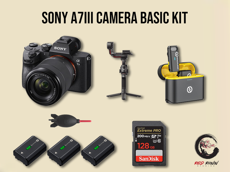 Sony a7iii camera basic kit