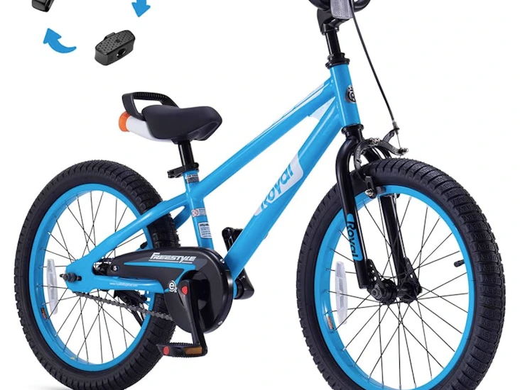 Royalbaby kids bike ez freestyle training free balance to pedal easy learning bicycle, 12-18 inch for toddlers to big kids