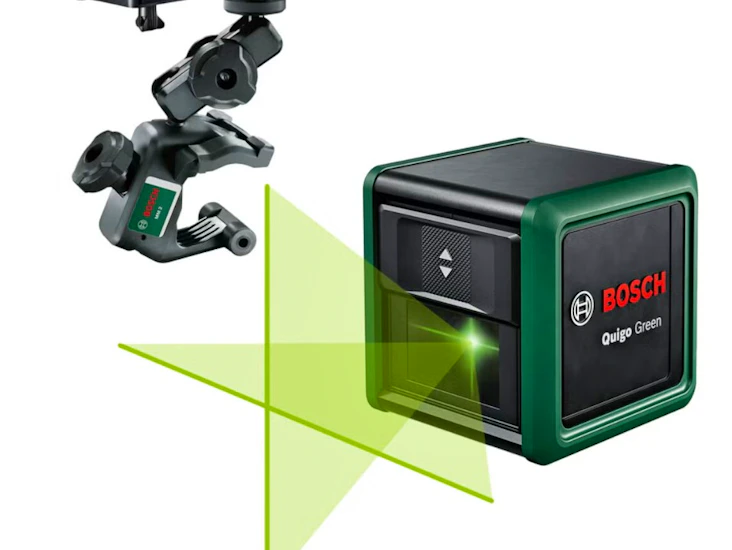 Krysslaser bosch quigo grønn