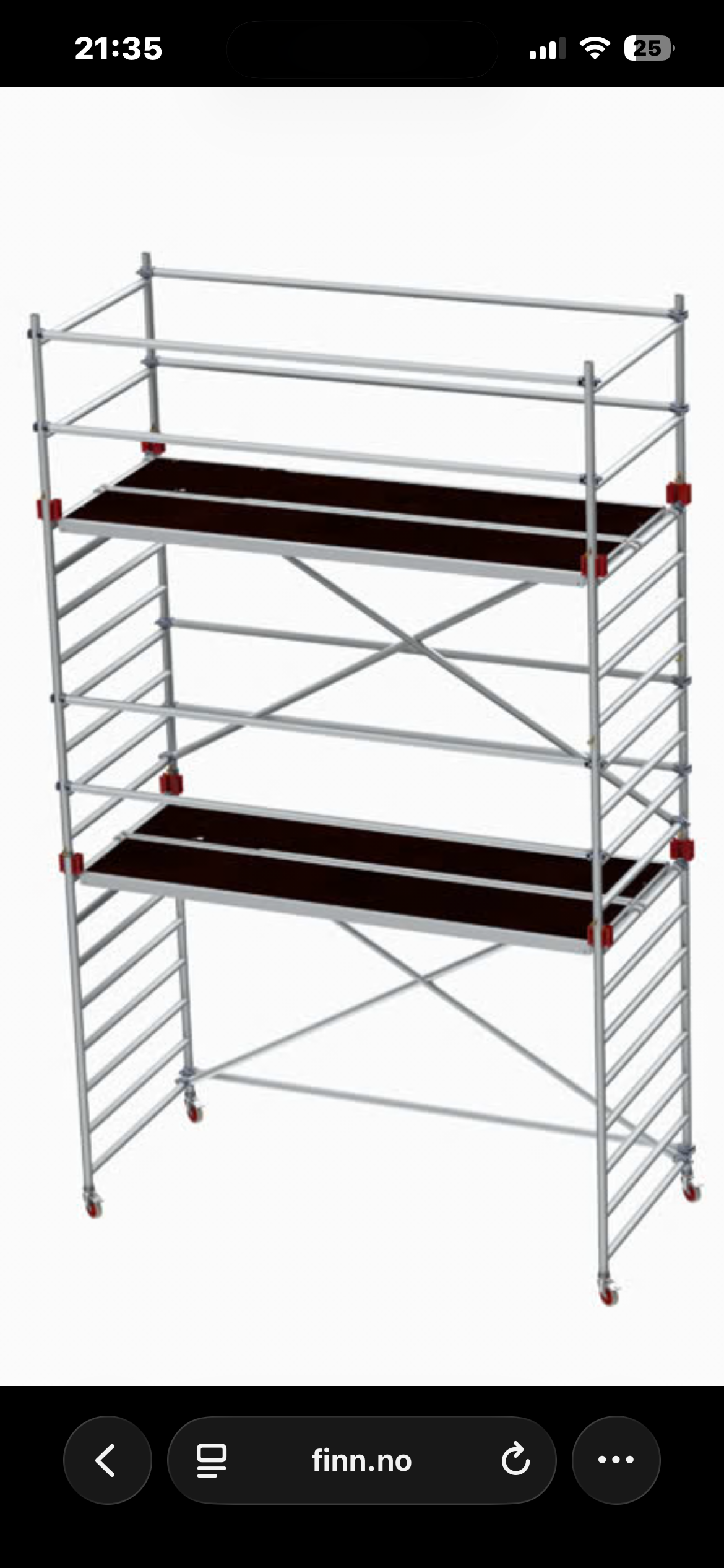 Rullestillas jumbo