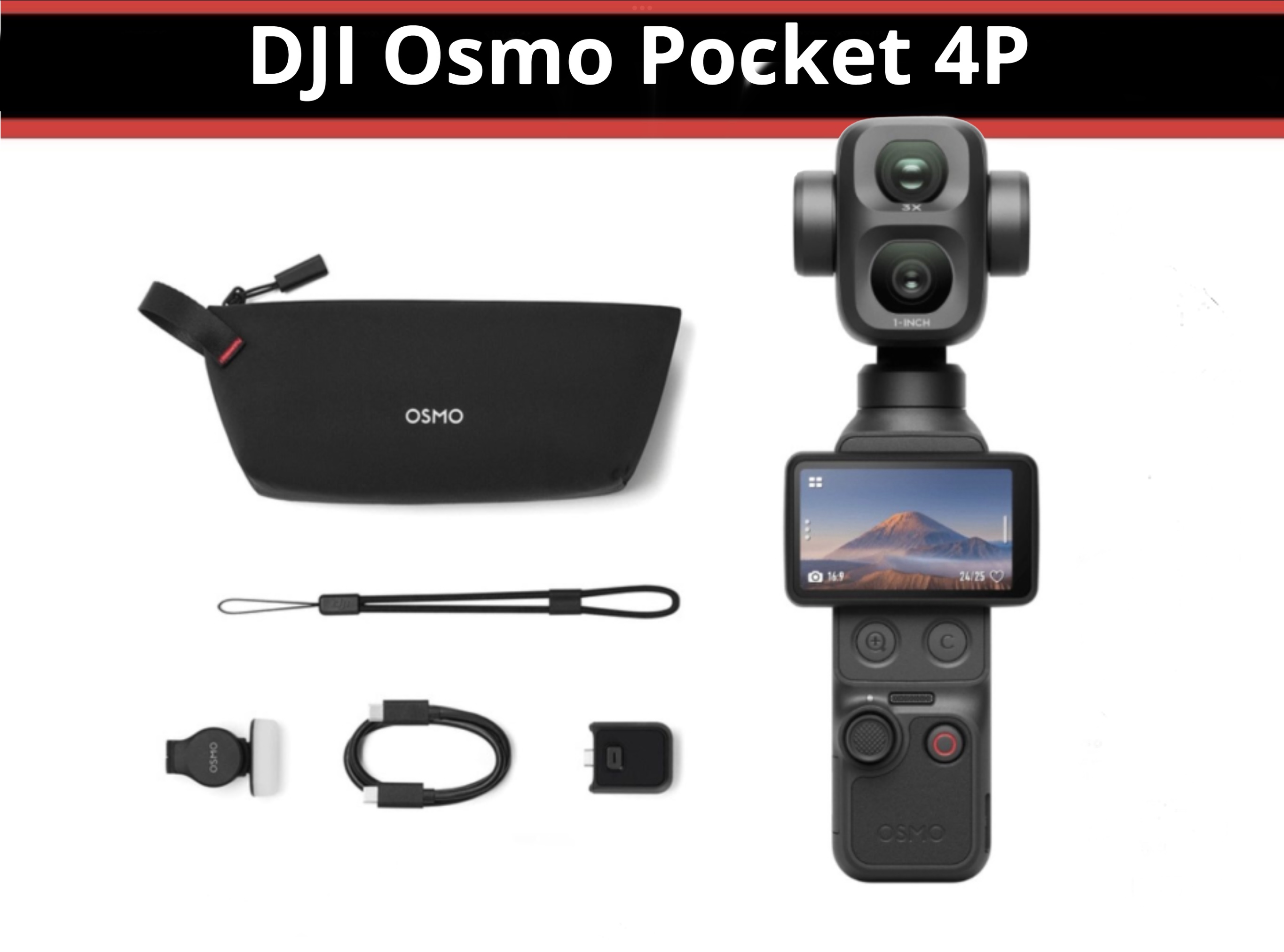 Dji osmo pocket 4p creative combo set