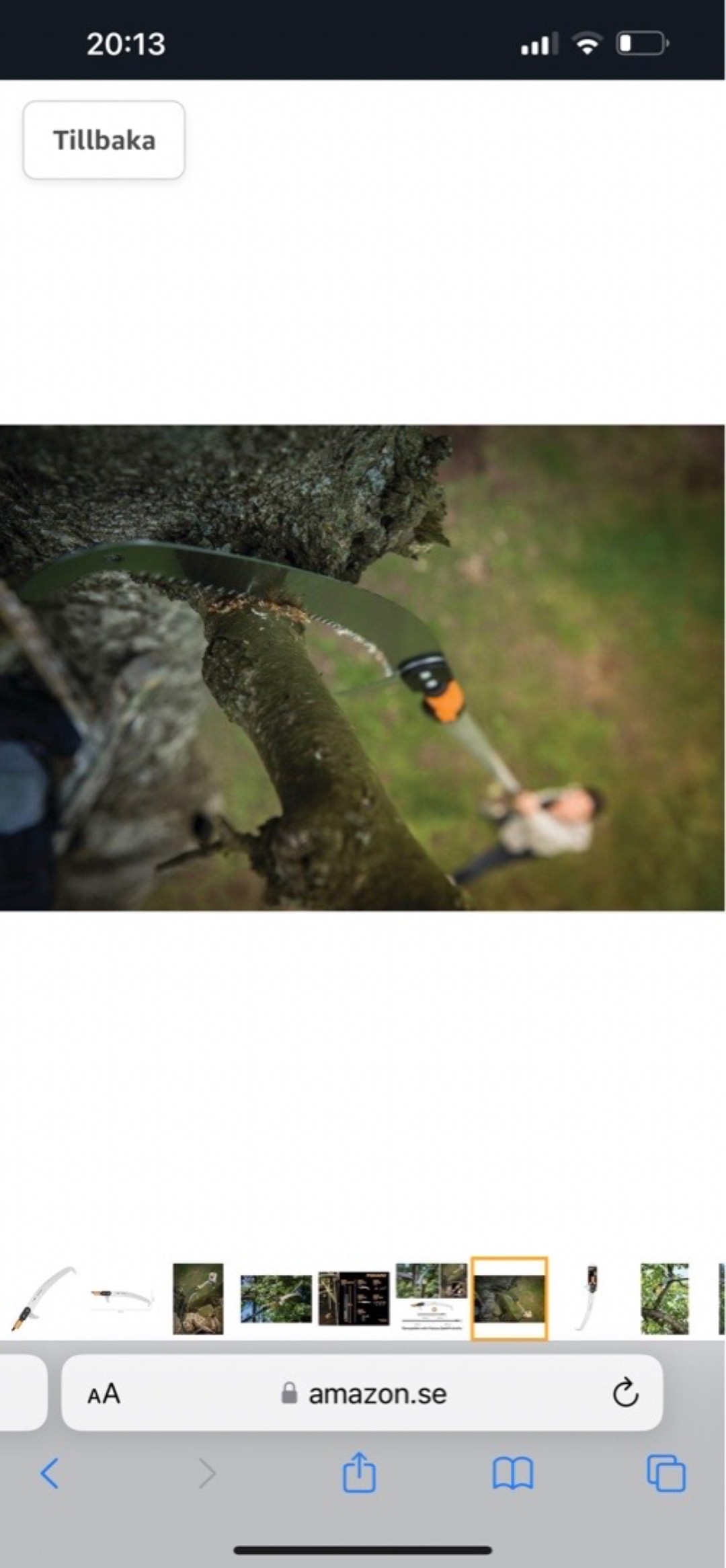 Fiskars grensåg grenkap 