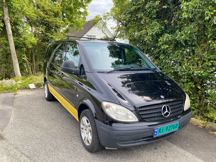 Mercedes benz vito m/tilhenger feste leies ut! varebil/flyttebil/leiebil