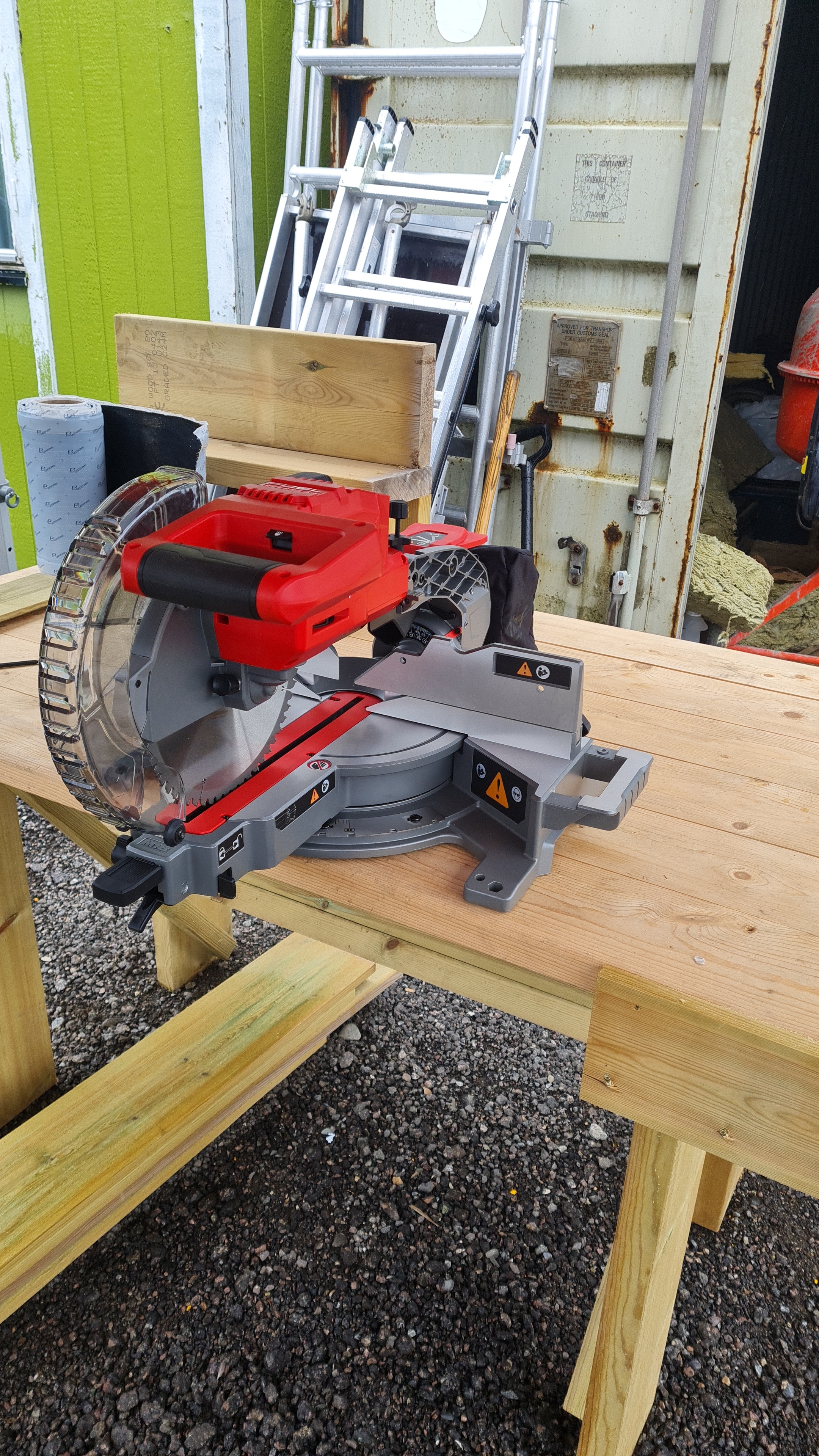 Milwaukee m18 fms254 kapp og gjærsag 