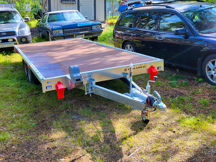 Biltransport släpvagn